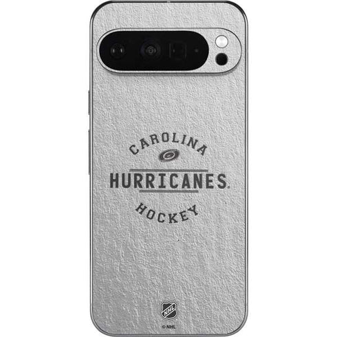 NHL Carolina Hurricanes Black Text Pixel 9 Pro XL Skin